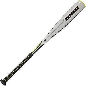 Rawlings 5150 Alloy Senior League Baseball Bat (-5) SL755, White/Green