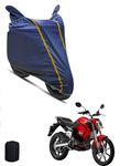 GARREGE Waterproof Bike Cover for REVOLT MOTORS RV400 with Free Storage Bag and Dustproof and Rain Proof Bike Body Cover for REVOLT MOTORS RV400