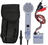 Tone and Probe Kit, Wire Tracer Circuit Tester Professional Tone Tracing Kit Cable Tester Tone Generator Detector Inductive Amplifier with Adjustable Volume Tone Tracing Probe Kit