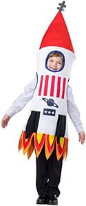Dress Up America Rocketship Costume for Kids - Space Shuttle Costume - Spaceship Dress Up (T4/S)