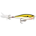 Rapala SP09GCH Skitter Pop 09 Fishing Lure, 3.5", Gold Chrome