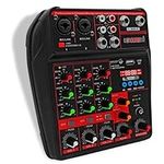 5 Core Audio Mixer Dj Mixer 4 Chann