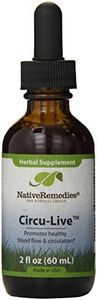 Native Remedies Circu-Live - All Natural Herbal Supplement Promotes Blood Flow and Healthy Circulation, 2 Fl oz.