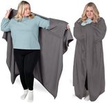 Wearable Blanket Cape with Sleeves 