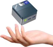 GMKtec Mini PC N97 with 11 Pro, G5 Micro Desktop Computer, 12th Gen Intel Alder Lake N97 (up to 3.60GHz) 12GB DDR5 256GB SSD, USB3.2 * 3/HDMI*2 for Business, School, Office, Micro CP