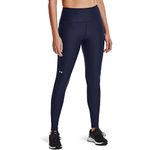 Under Armour Women's Armour HiRise Leg, Cropped High Waisted Gym Leggings, Sweat-Wicking Running Tights for Women with 4-Way Stretch, Ideal for Yoga, Pilates, Cycling, etc