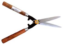 Agrico Tata Garden Tools-Hedge Shear Wooden Handle Lawn Or Grass Cutter | Made Of Chrome Vanadium Steel | 8 Blade Size