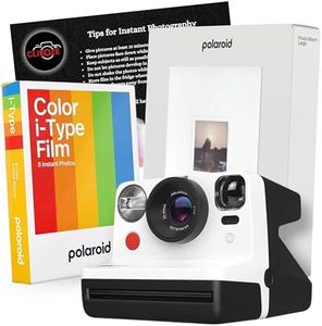 Instant Camera Bundle with Polaroid Now Gen 2, 8x Shot Colour i-Type Film, Large Polaroid Album and Clikoze Photography Tips Card