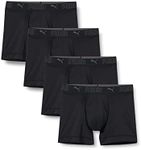 PUMA Men's BOXER, Black, S (pack of 4)