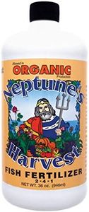 Neptune's Harvest HF136 Hydrolyzed Fish Fertilizer 2-4-1, 36 Ounce