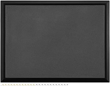 Navaris Tablero Colgante para Fotos - Cartelera de Pared de Terciopelo para Colgar Joyas y Notas - con 24x chincheta y Marco de Madera - 60 x 45 cm