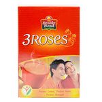 Brooke Bond 3 Roses Tea, 245Gram - Assam, Loose Leaves