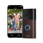 New Ring Battery Video Doorbell | DIY Wireless Video Doorbell Camera with Head-To-Toe View, HD Video | Easy to install (5 min) | With Built-in Battery I 30-day free trial of Ring Protect