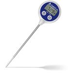 DELTATRAK USA 11040 Flash Check Lollipop Min/Max Auto-Cal Thermometer with Reduced Tip Probe