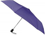 Lewis N. Clark Travel Umbrella: Windproof & Water Repellent Fabric, Automatic Open Close & 1 Year Warranty, Purple, One Size, Windproof & Water Repellent Fabric, Automatic Open Close & 1 Year Warranty