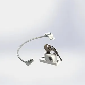House Guard Child Safety Locks Window Door Cable Ventilator Kid Lock Baby Security Locking Keyed Opening for Baby Protection Prevent Children Falling Window Lock for Most Types of Windows and Doors