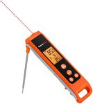 ThermoPro TP420 2-in-1 Instant Read Thermometer for Cooking, Infrared Thermometer Cooking Thermometer with Meat Probe, Non-Contact Laser Meat Thermometer for Griddle Grill Pizza Oven HVAC Pool