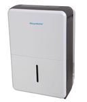 Keystone Energy Star 35-Pint Portable Dehumidifier for Extra Large Rooms up to 1,500 Sq.Ft. with Auto-Shutoff & Timer - Quiet Home Dehumidifier and Moisture Absorber For Basement, Garage, Living Room