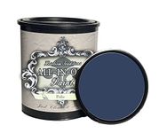 ALL-IN-ONE Paint. Durable cabinet and furniture paint. Built in primer and top coat, no sanding needed. Polo (Dark Navy), 32 Fl Oz Quart