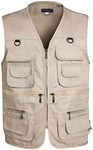 LISUHEPEAL Men's Fishing Vest Summe