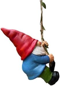 Hanging Gnome Garden Statue Decoration