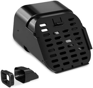 Steipirr 3"x4" & 2"x3" Type-A Gutter Downspout Guard Cover, Gutter Downspout Extensions Keep Leaves and Rodents Out, Downspout Diverter for Rain Water Drainage (1 Pack-Black)