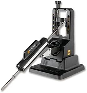 Work Sharp Precision Adjust Knife Sharpener - Manual Knife Sharpener with Adjustable Angle - Stable and Stable Base for Sanding on The Table