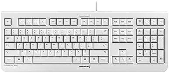 Cherry Electronics JK-0800EU-0 KC 1000 Economical Corded Keyboard, Pale Gray