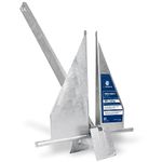 Five Oceans Traditional Danforth Style Fluke - 8 LB (3.6 kg) Hot Dipped Galvanized Anchor, Small Boat Anchor for Kayak, Dinghies Personal Watercraft Paddleboards Canoes Small Boats - CAE-003940-01