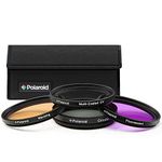 Polaroid Optics 40.5mm 4-Piece Filter Kit Set [UV,CPL, Warming,& FLD] Includes Nylon Carry Case – Compatible w/All Popular Camera Lens Models