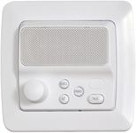 Intrasonic Technology IST Retro Intercom Patio Station, White (RETRO-5P)