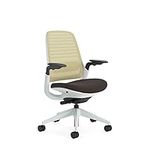 Steelcase Series 1 Ergonomic Office Chair With LiveBack Lumbar Support And 4D Armests Beige/Moleskin