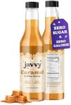 Javvy Coffee Syrup - Zero Sugar, Zero Calorie, Coffee Flavoring Syrup, Coffee Bar Accessories - Great for Flavoring All Types of Drinks – Caramel