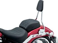 Kuryakyn 6588 Motorcycle Accessory: Sissy Bar for 2018-2020 Harley Davidson Breakout and Fat Boy Motorcycles with Cushioned Backrest Pad, Chrome