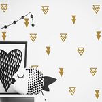 Geometric Triangle Arrow Wall Decor