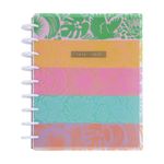 Happy Planner Disc-Bound July 2024–June 2025 12-Month Daily Planner, Classic Size, Dashboard Layout, Bold and Botanical, 72 Pages, 12 Dividers, 2 Sticker Sheets, 17.78 x 24.77 cm (7" x 9 3/4")