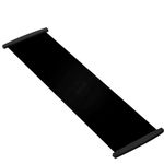 InciFuerza Slide Board (78" L x 20" W) with Sliding Booties, Portable Ice Hockey Training Aid for Low Impact Home Gym Workout and Sports Balance Training (Skating, Hockey) (Orange) (Black)