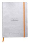 Rhodia Goalbook Journal, A5, Dotted - Silver