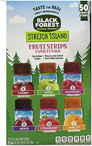 Stretch Island Fruit Leather Snacks Variety Pack, Cherry, Apple, Strawberry, Apricot, Grape, Raspberry, 0.5 Ounce No Added Sugar (Pack of 50) 24.7 Ounce