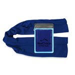 Your Choice Your Choice Cooling Towel - Cooling Neck Wrap Scarfs - Cool Neck Bandanas Ice Cold Towel for Gym Golf Bowling Workout Backpacking and Hiking Instant Cooling Relief, Navy Blue 12 x 40 Inch