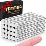 TRYMAG Tiny Magnets, 360 Pcs Small Rare Earth Magnets for Whiteboard, Mini Round Magnets Neodymium Magnets for Fridge, Office, Crafts, DIY, Science