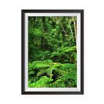 MahaVastu Green Landscape Wall Painting for Vastu Remedies Green Scenery Poster | Wall Art for Decoration 23.5 X 17.5