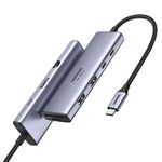 UGREEN Revodok 109 USB C Hub 9 in 1 Dock with Gigabit Ethernet, 4K@60Hz HDMI, 100W PD Charging, SD/TF Card Reader, 2 Type A& C Data Ports Compatible with PC, Laptop, MacBook, iPhone 16/15 Pro Max