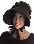 Forum Novelties Oversized Bonnet, Black, One Size