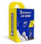 Michelin Long Valve Air Stop Butyl Inner PV Tube - Black,29'' x 1.9 -2.5 / 40 mm