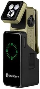 OLIGHT Oclip 2 Ultra Premium Rechargeable EDC Clip Light With Charging Dock | Long Runtime, 115-Degree Tilt, 360-Degree Clip, 580 Lumens, White LED, Red, UV Light, USB-C, OAL, Magnetic, Emergency, Work