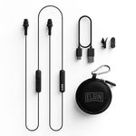 Elgin Ruckus Wireless Bluetooth Earplug Headphones, 25 dB Noise Reduction Ear Plug Earbuds, Noise Cancelling Mic, 12 Hour Battery, IP65 sweatproof, OSHA Compliant Hearing Protection, Work Safety