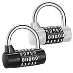 oumuik Luggage Lock 2 Pieces 5-Digit Lock / Combination Lock