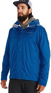 MARMOT Men’s PreCip Jacket | Lightweight, Waterproof, Blue Sapphire, Small