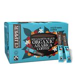 Clipper Organic Medium Roast Arabica Coffee | 200 Sachets | Individually Wrapped Instant Coffee | Gourmet Coffee | Sustainable Fairtrade Coffee by Clipper Teas | Ethically Sourced Eco Conscious - Blue